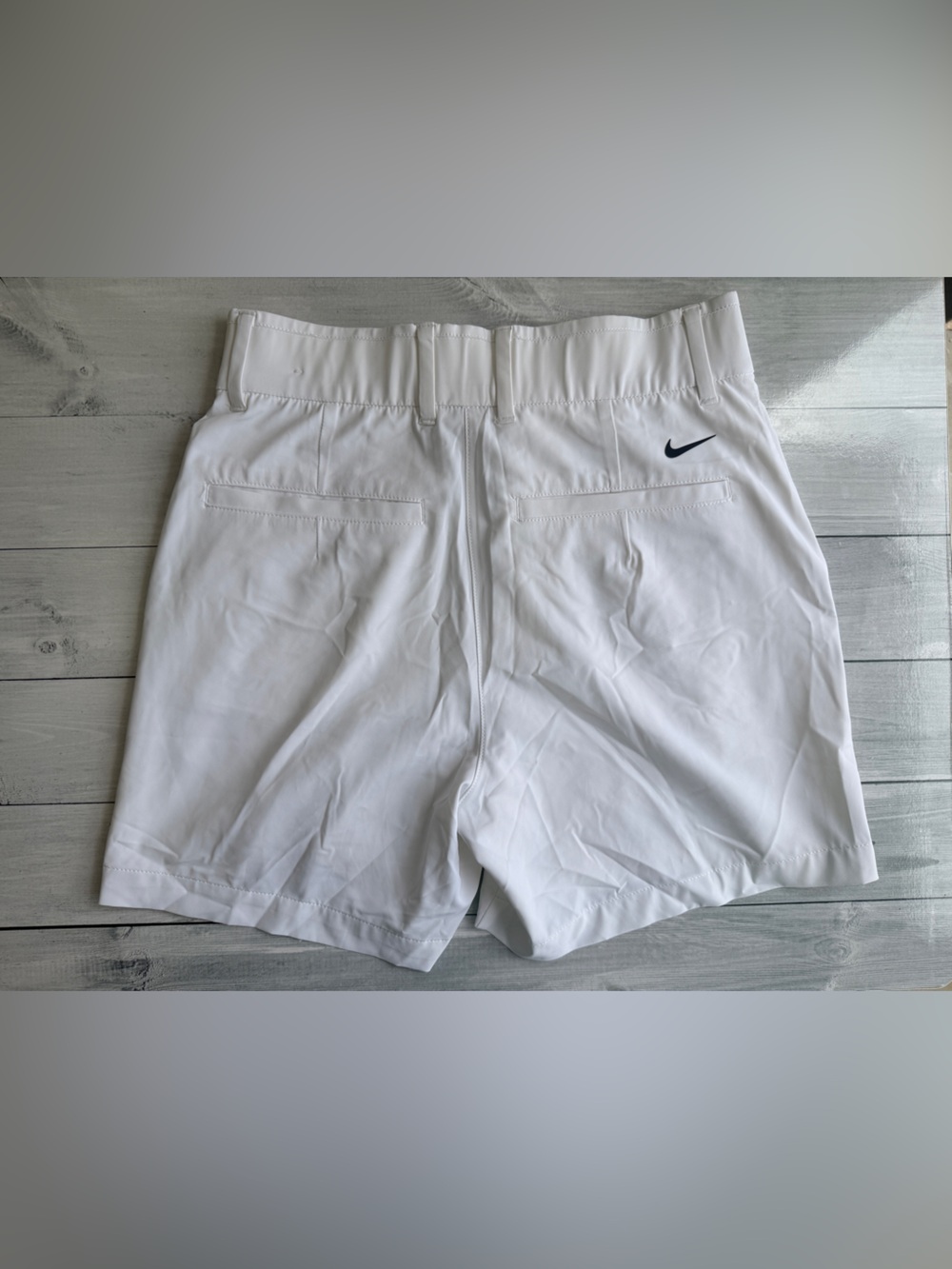 Nike Dri-FIT Victory Women's Golf Shorts White DX6087-100 Size Small